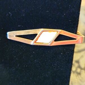 Vintage Mother of Pearl Tie Clip